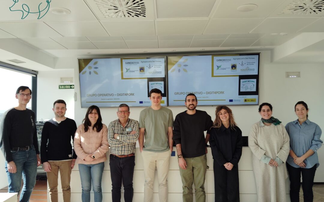 Avances en el proyecto DIGIT4PORK: reunión de seguimiento en NAGRIFOOD